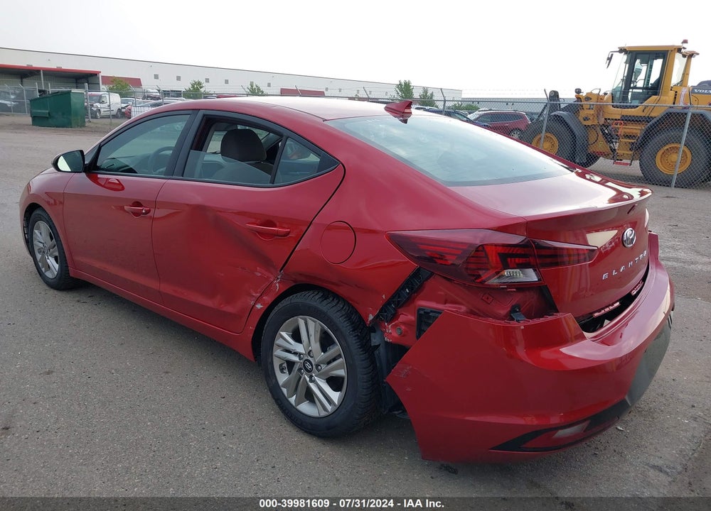 2020 HYUNDAI ELANTRA SEL VIN: 5NPD84LF2LH509645