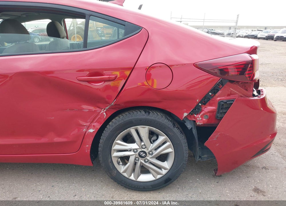 2020 HYUNDAI ELANTRA SEL VIN: 5NPD84LF2LH509645