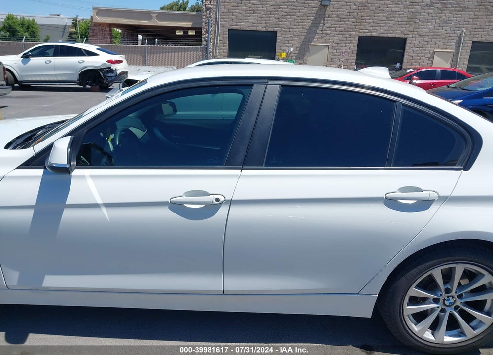 2016 BMW 320I VIN: WBA8E1G52GNU11227