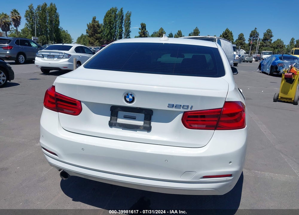 2016 BMW 320I VIN: WBA8E1G52GNU11227