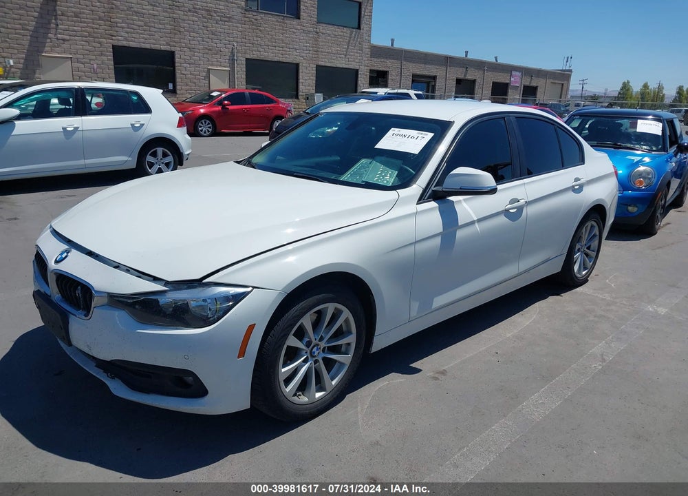 2016 BMW 320I VIN: WBA8E1G52GNU11227