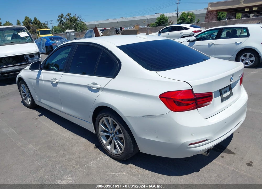 2016 BMW 320I VIN: WBA8E1G52GNU11227
