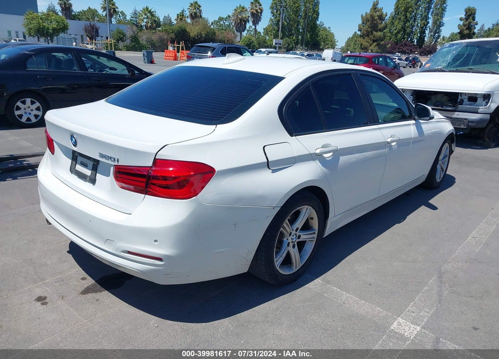 2016 BMW 320I VIN: WBA8E1G52GNU11227
