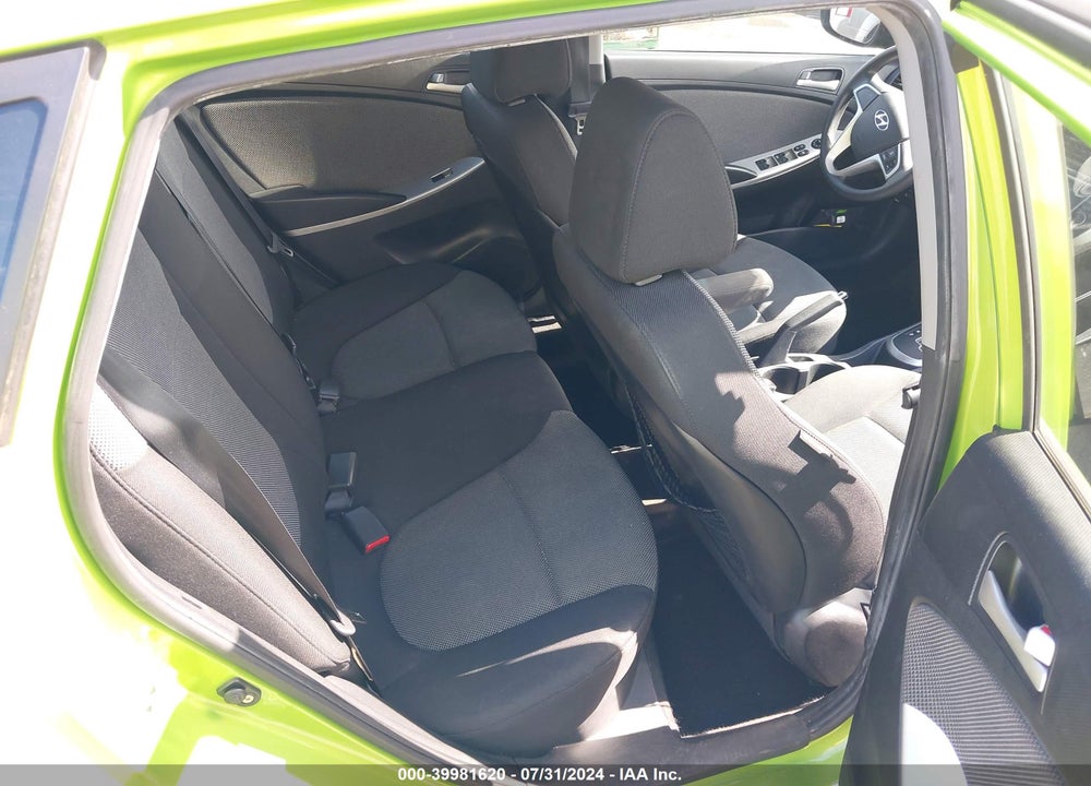 2012 HYUNDAI ACCENT GS VIN: KMHCT5AE3CU056809