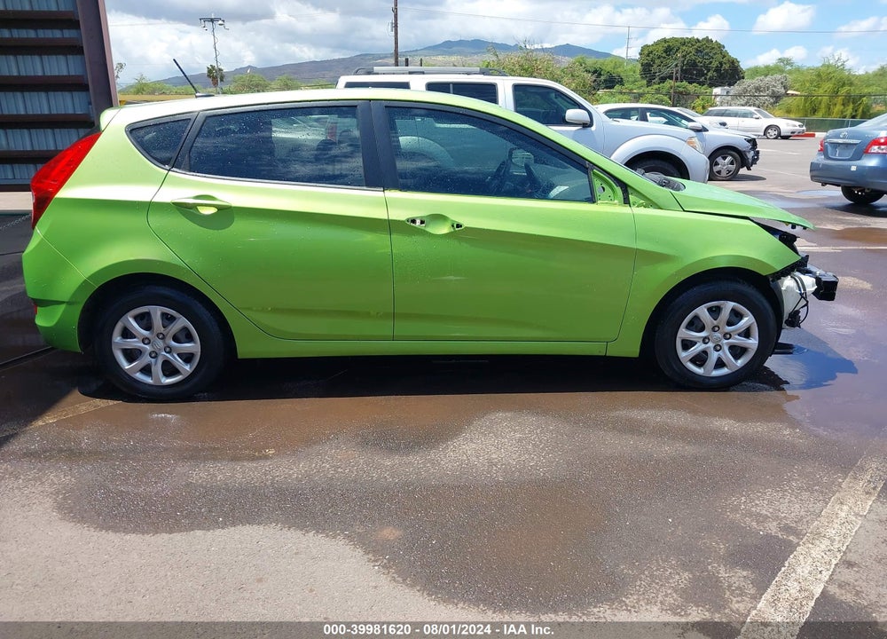 2012 HYUNDAI ACCENT GS VIN: KMHCT5AE3CU056809