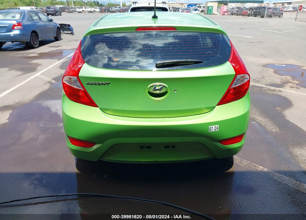 2012 HYUNDAI ACCENT GS VIN: KMHCT5AE3CU056809