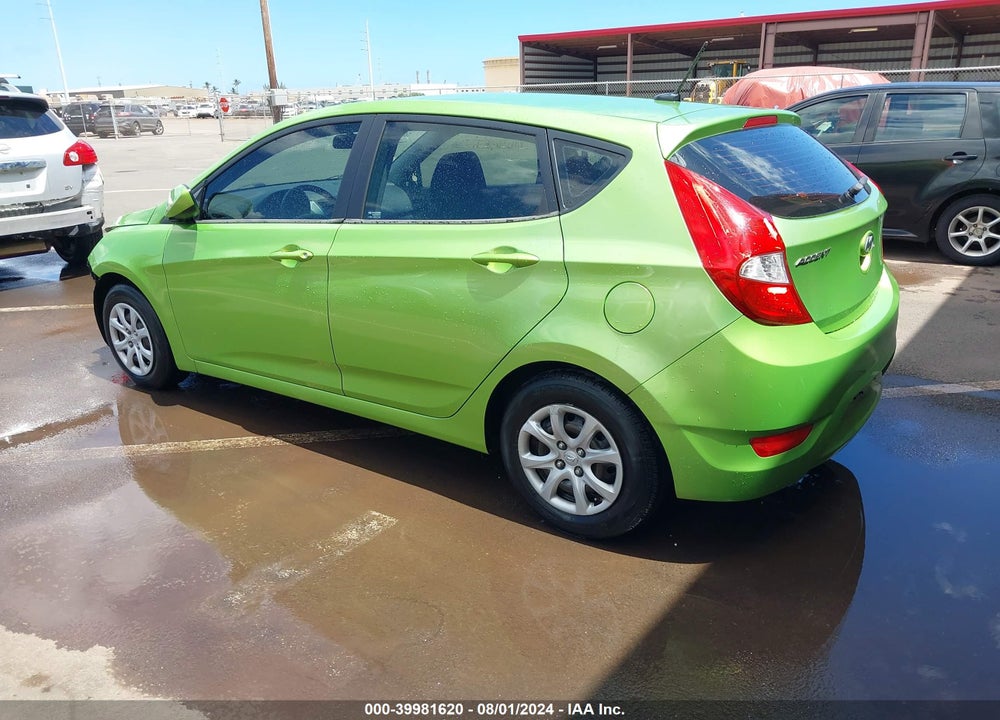 2012 HYUNDAI ACCENT GS VIN: KMHCT5AE3CU056809