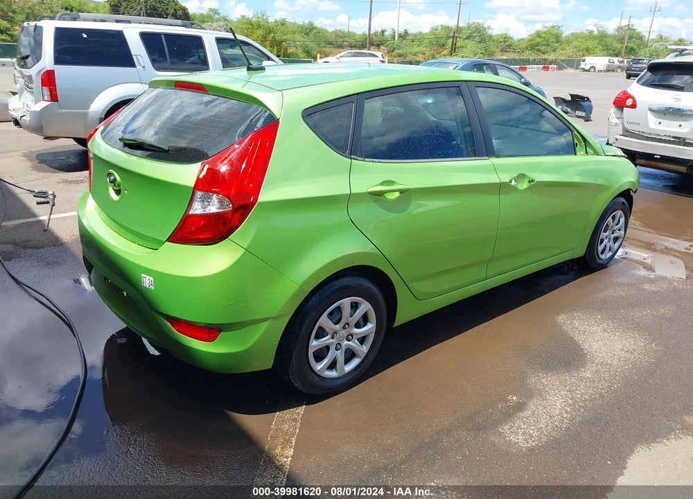2012 HYUNDAI ACCENT GS VIN: KMHCT5AE3CU056809
