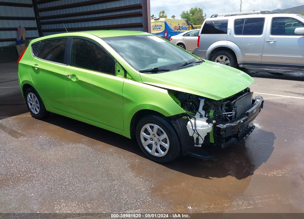 2012 HYUNDAI ACCENT GS VIN: KMHCT5AE3CU056809