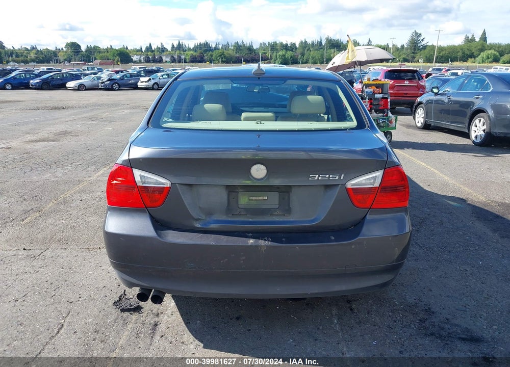2006 BMW 325I VIN: WBAVB13546K001420