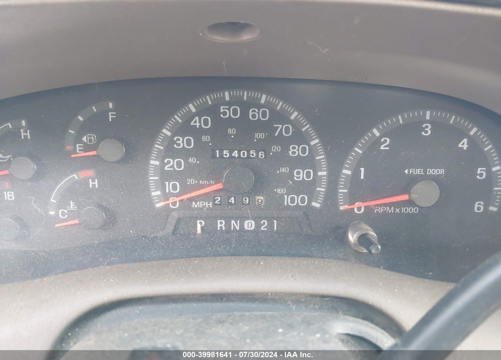 1998 FORD F-150 LARIAT/STANDARD/XL/XLT VIN: 1FTZX17W6WNC42001