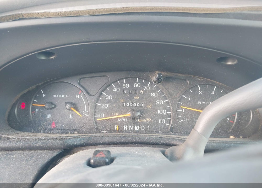 1997 FORD TAURUS GL VIN: 1FALP52U4VA277182