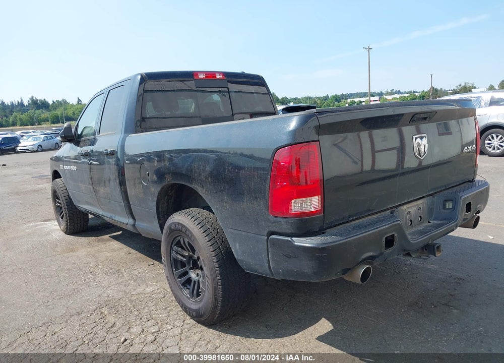 2011 RAM 1500 SPORT VIN: 1D7RV1GT1BS532708