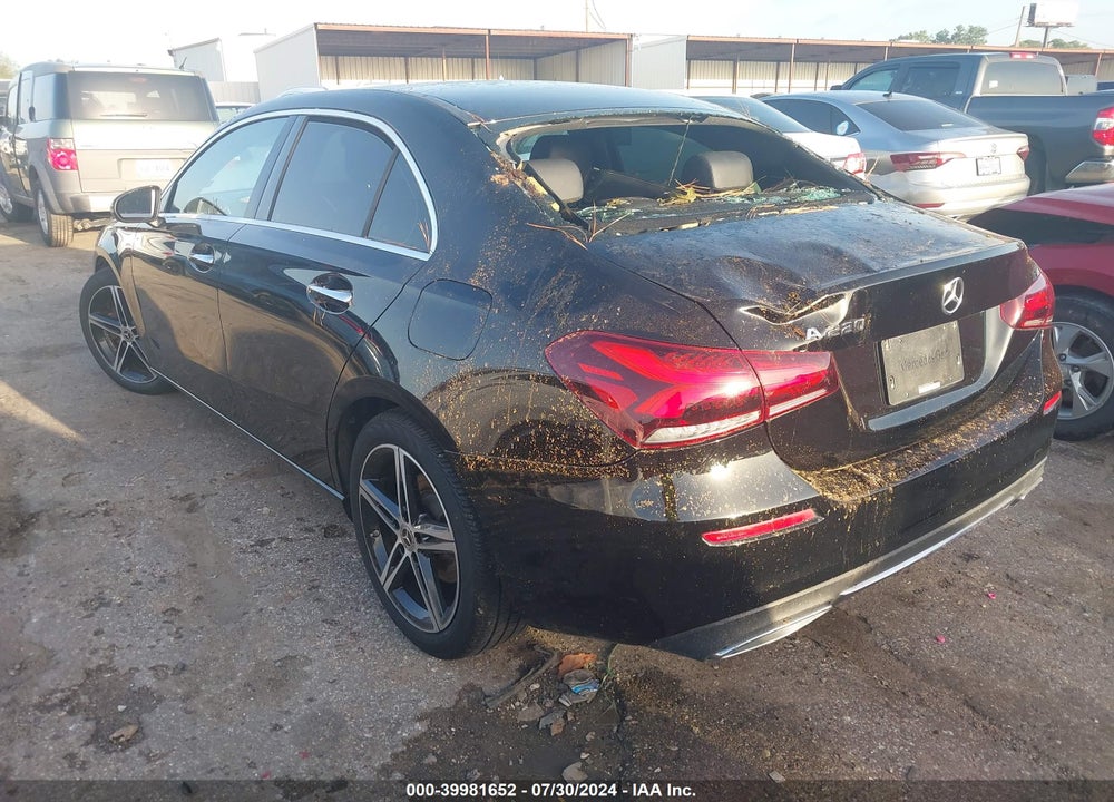2019 MERCEDES-BENZ A 220 VIN: WDD3G4EB9KW031716