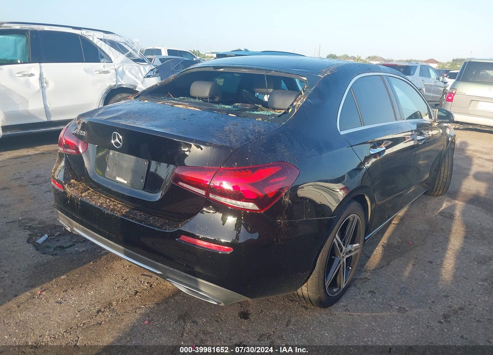 2019 MERCEDES-BENZ A 220 VIN: WDD3G4EB9KW031716