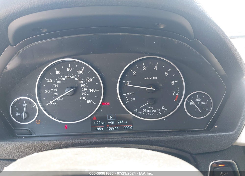 2016 BMW 320I VIN: WBA8E5G53GNU21045