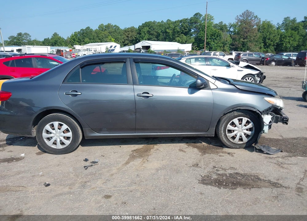 2011 TOYOTA COROLLA LE VIN: 2T1BU4EE0BC694111