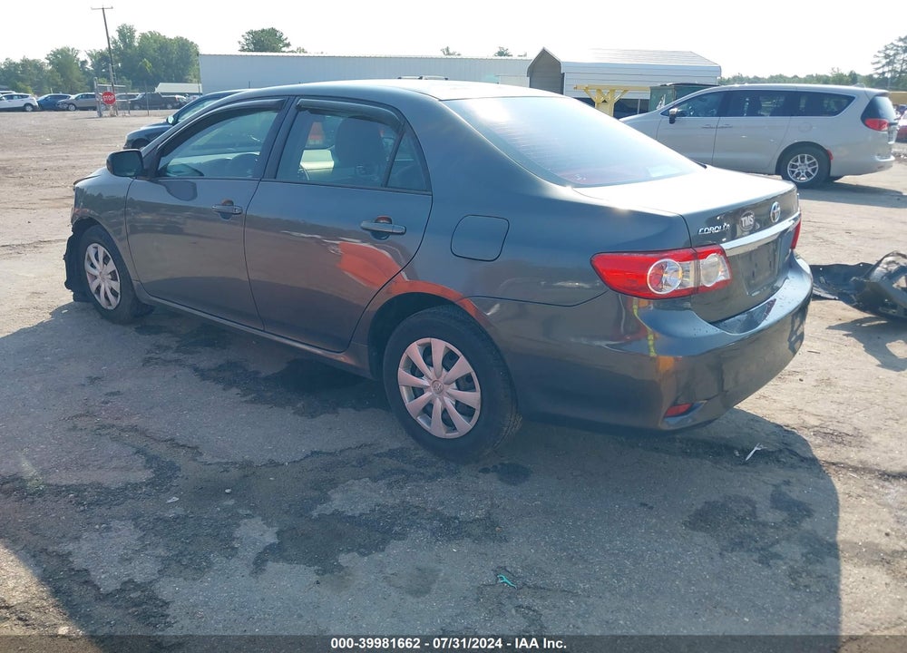 2011 TOYOTA COROLLA LE VIN: 2T1BU4EE0BC694111