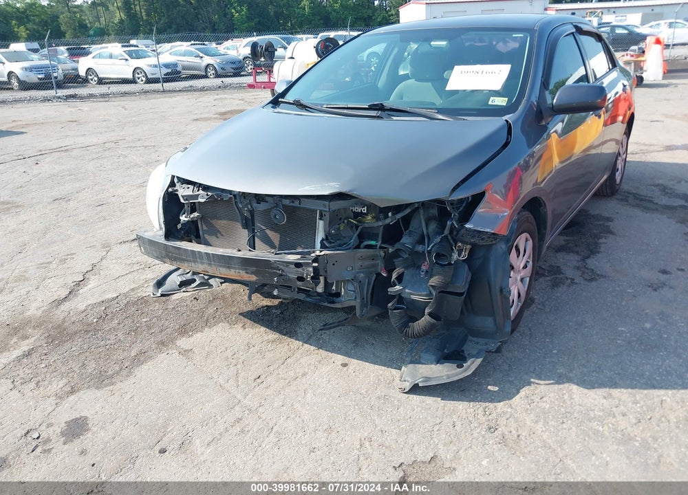 2011 TOYOTA COROLLA LE VIN: 2T1BU4EE0BC694111
