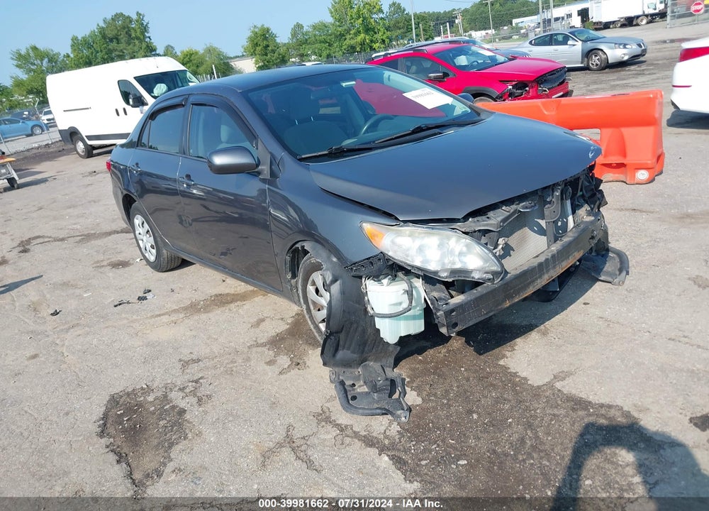 2011 TOYOTA COROLLA LE VIN: 2T1BU4EE0BC694111