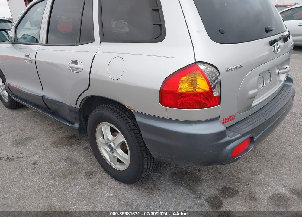 2004 HYUNDAI SANTA FE GLS/LX VIN: KM8SC73E04U822405