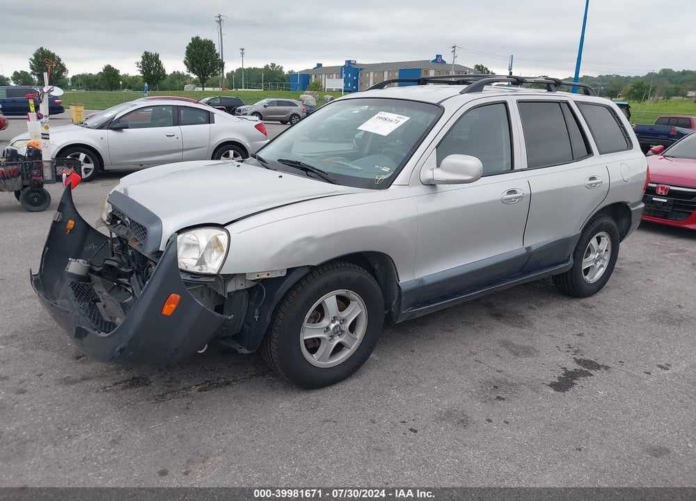 2004 HYUNDAI SANTA FE GLS/LX VIN: KM8SC73E04U822405