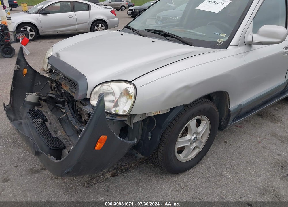 2004 HYUNDAI SANTA FE GLS/LX VIN: KM8SC73E04U822405