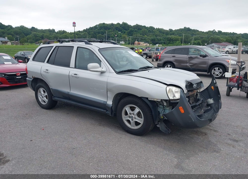 2004 HYUNDAI SANTA FE GLS/LX VIN: KM8SC73E04U822405