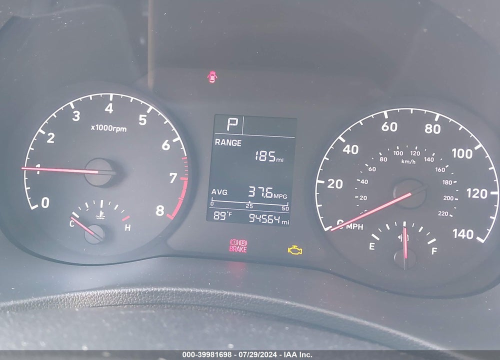2019 HYUNDAI ACCENT SE VIN: 3KPC24A32KE049797