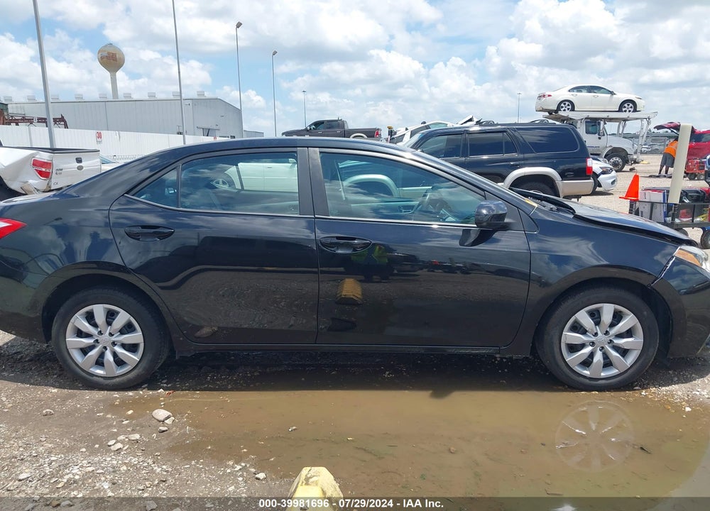 2016 TOYOTA COROLLA VIN: 2T1BURHE5GC498858