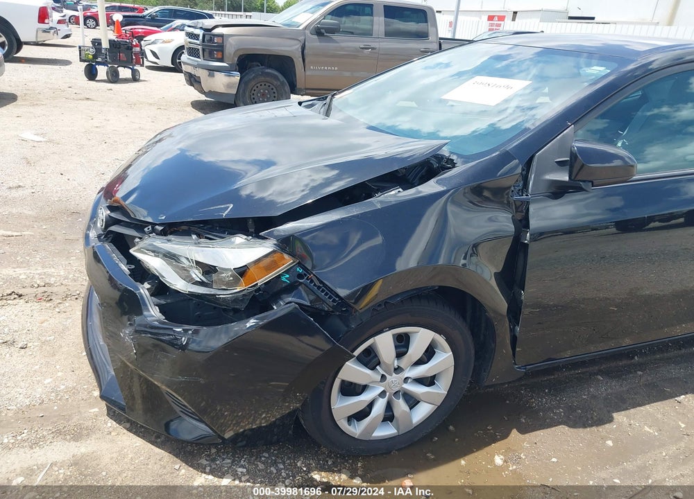 2016 TOYOTA COROLLA VIN: 2T1BURHE5GC498858