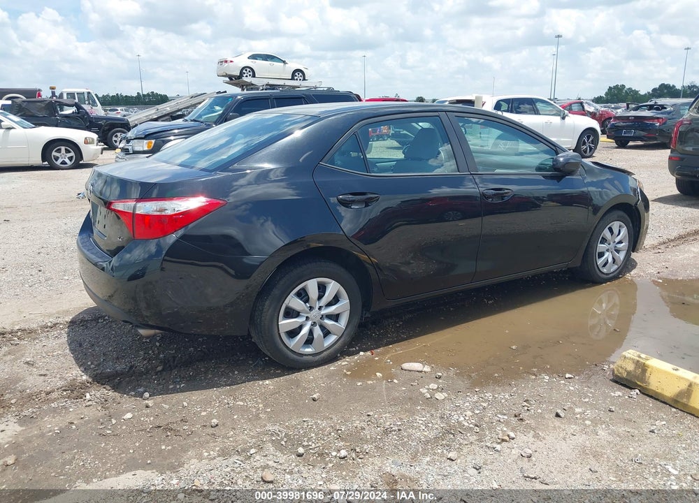 2016 TOYOTA COROLLA VIN: 2T1BURHE5GC498858