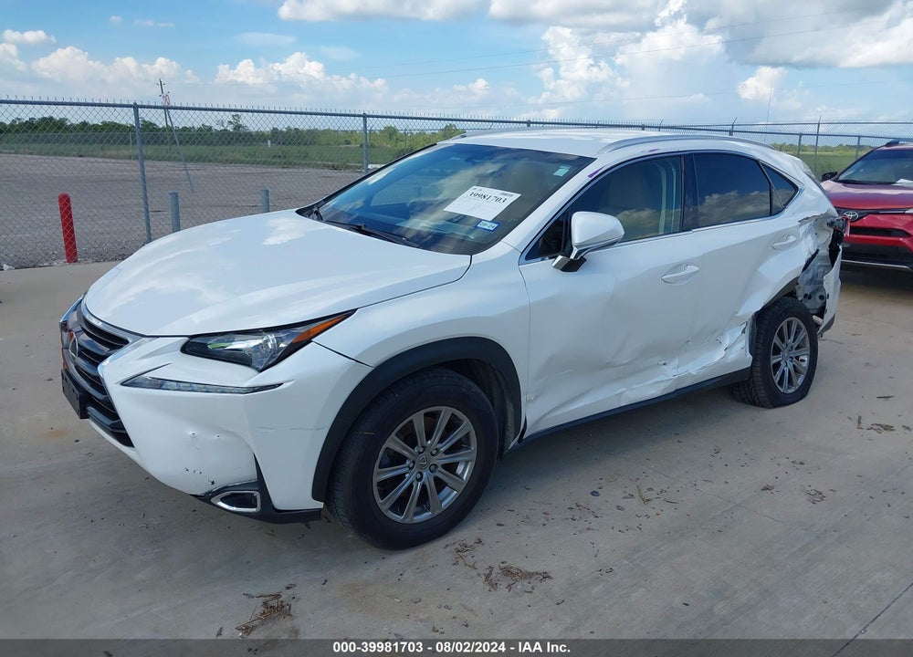 2017 LEXUS NX 200T VIN: JTJYARBZ2H2067633