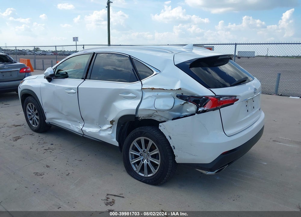 2017 LEXUS NX 200T VIN: JTJYARBZ2H2067633