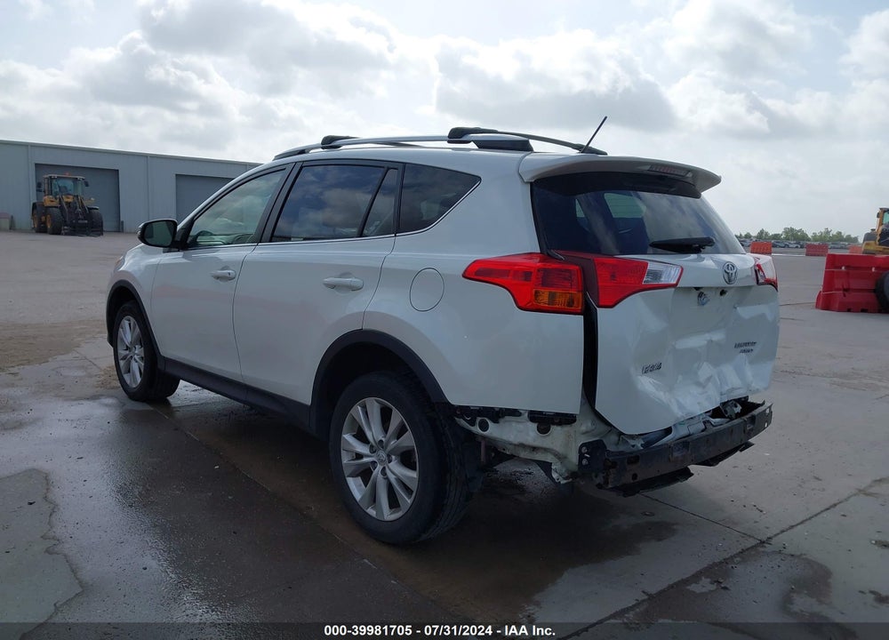 2013 TOYOTA RAV4 LIMITED VIN: JTMDFREV3D5015870