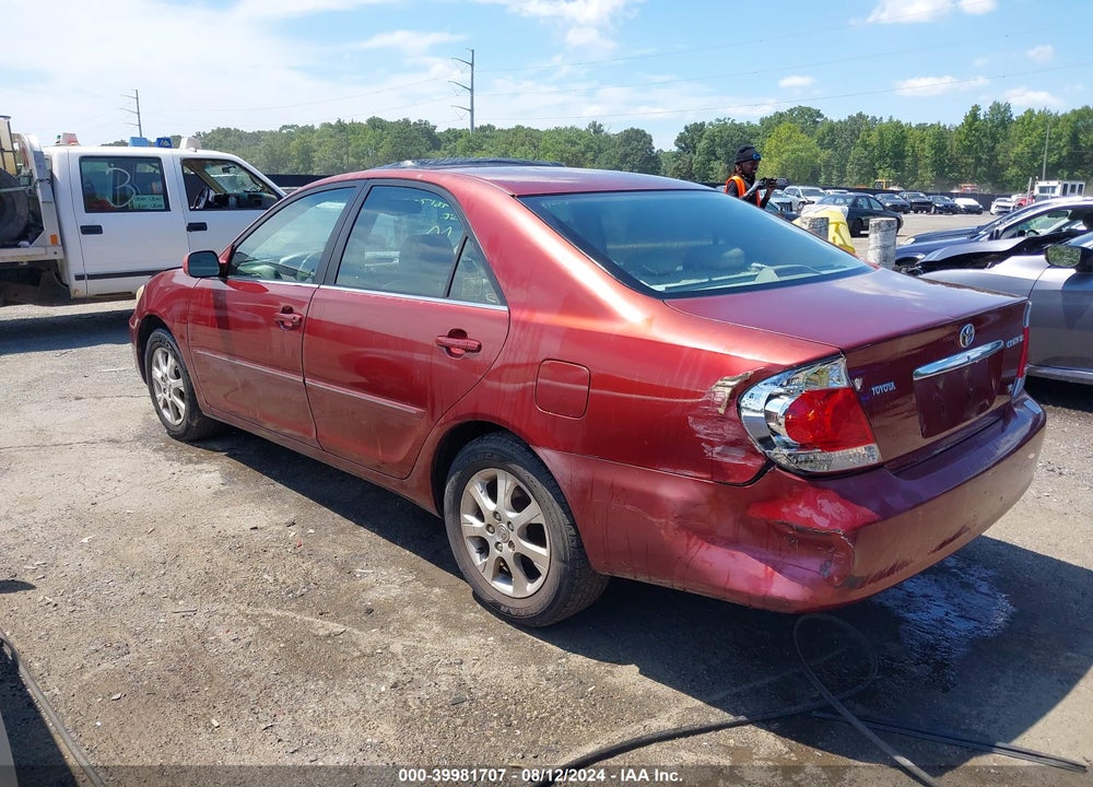 2005 TOYOTA CAMRY LE V6/XLE V6 VIN: 4T1BF30K55U101833
