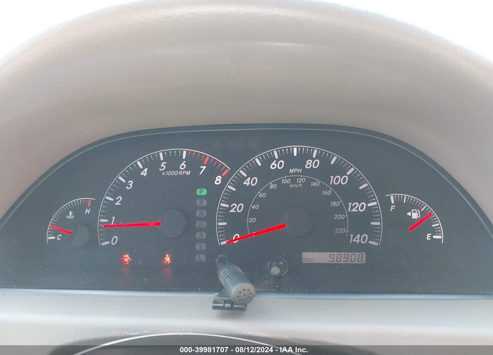 2005 TOYOTA CAMRY LE V6/XLE V6 VIN: 4T1BF30K55U101833