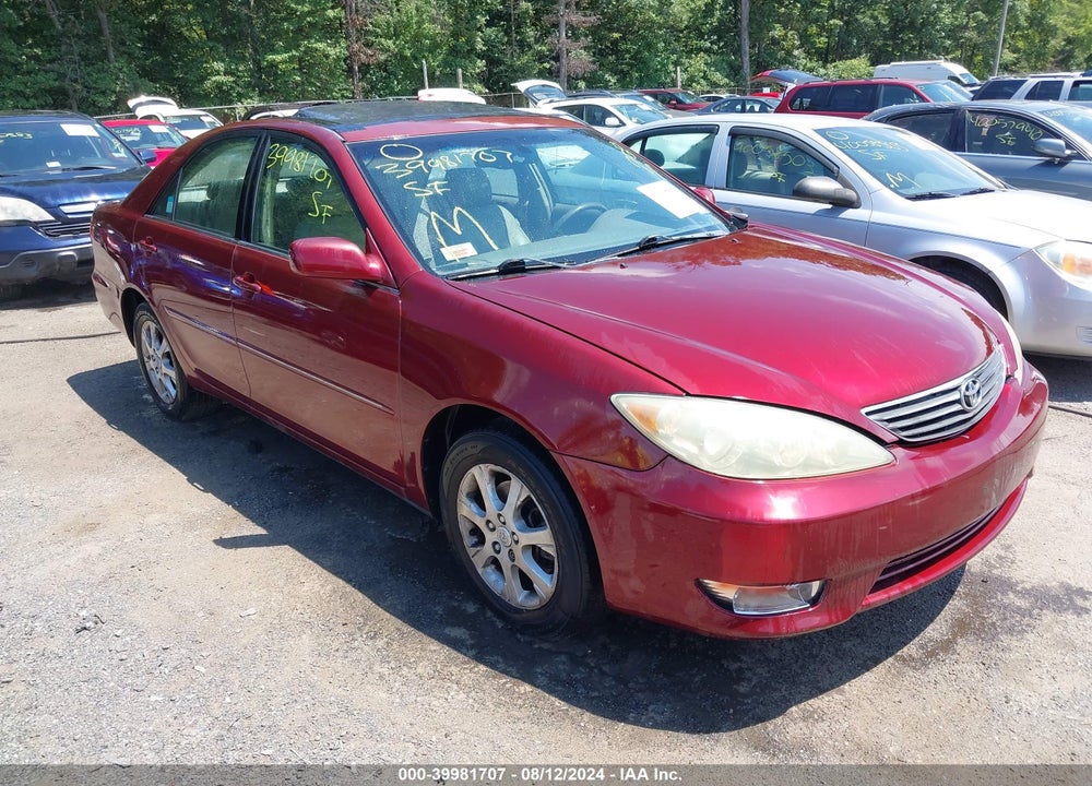 2005 TOYOTA CAMRY LE V6/XLE V6 VIN: 4T1BF30K55U101833