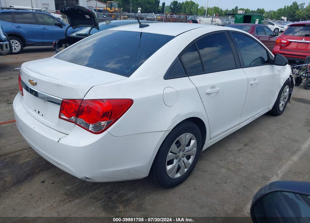 2014 CHEVROLET CRUZE LS AUTO VIN: 1G1PA5SH6E7105631