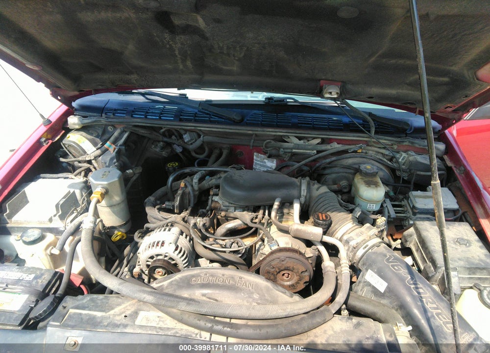 2001 CHEVROLET S-10 LS VIN: 1GCDT13W91K211041