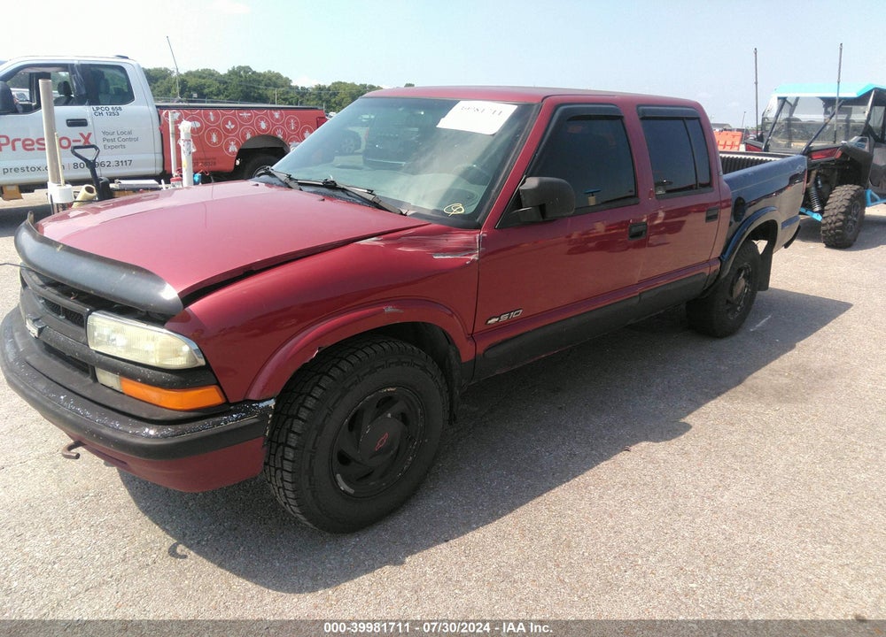 2001 CHEVROLET S-10 LS VIN: 1GCDT13W91K211041