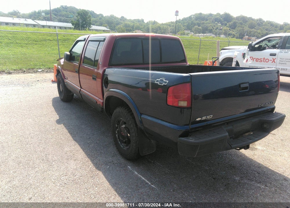 2001 CHEVROLET S-10 LS VIN: 1GCDT13W91K211041