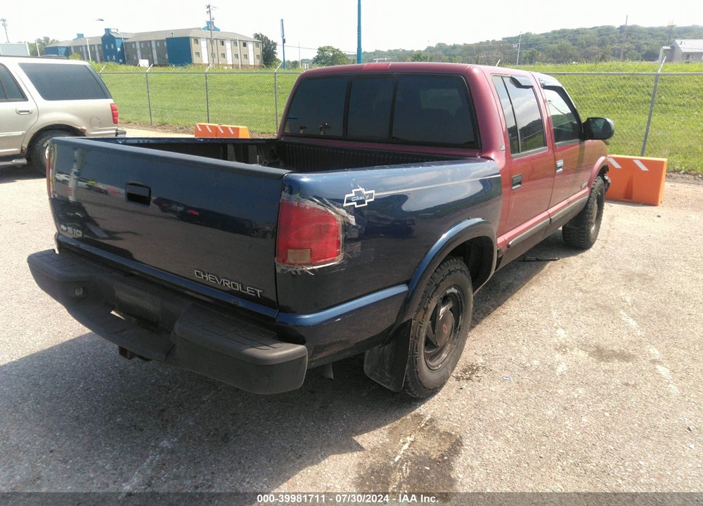 2001 CHEVROLET S-10 LS VIN: 1GCDT13W91K211041