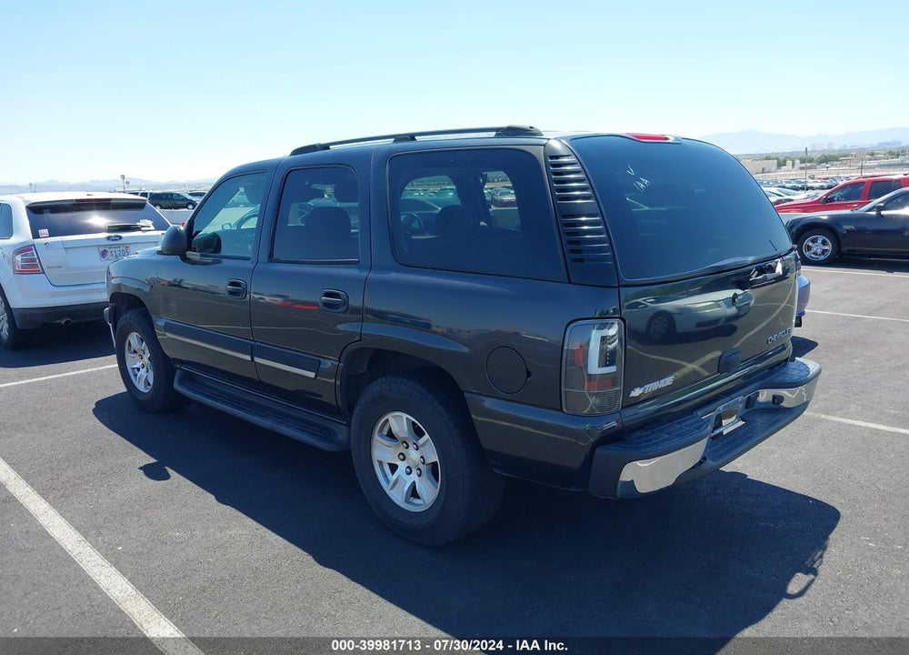 2004 CHEVROLET TAHOE LS VIN: 1GNEC13V94J327255