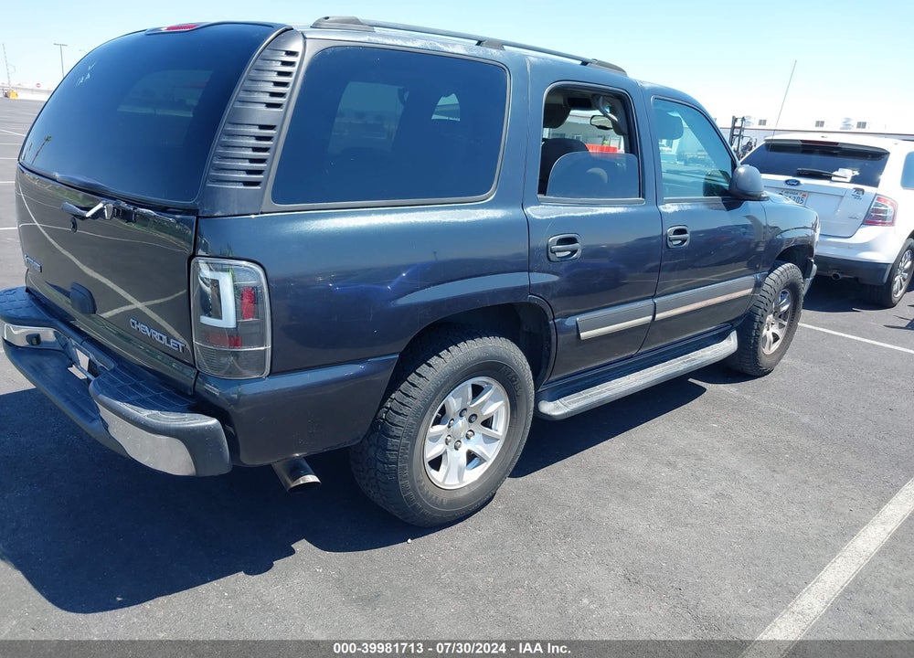 2004 CHEVROLET TAHOE LS VIN: 1GNEC13V94J327255