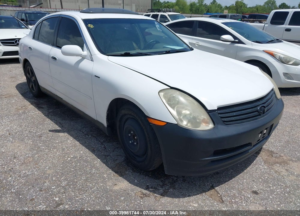 2004 INFINITI G35 VIN: JNKCV51E44M112853