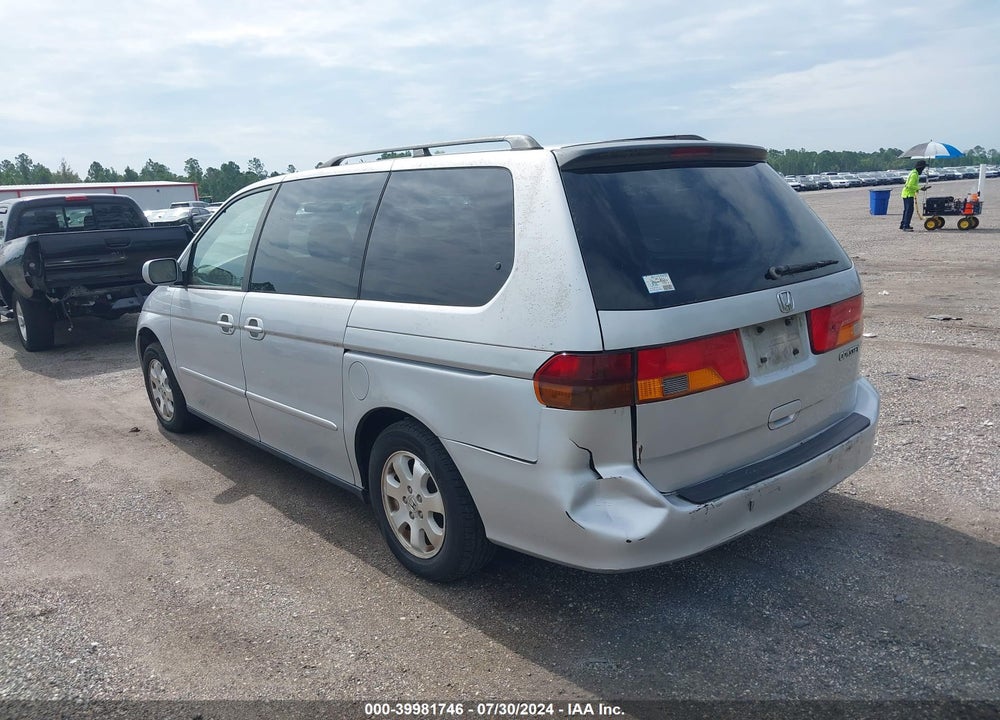 2002 HONDA ODYSSEY EX-L VIN: 2HKRL18042H514481