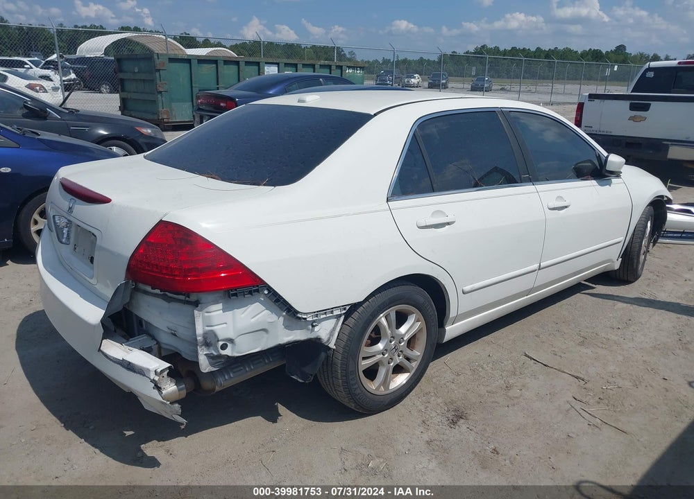 2006 HONDA ACCORD 2.4 EX VIN: 1HGCM56896A170728