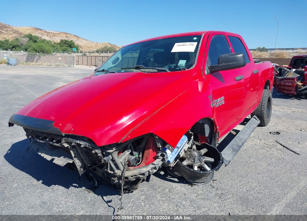2016 RAM 1500 VIN: 1C6RR6KM5GS403722