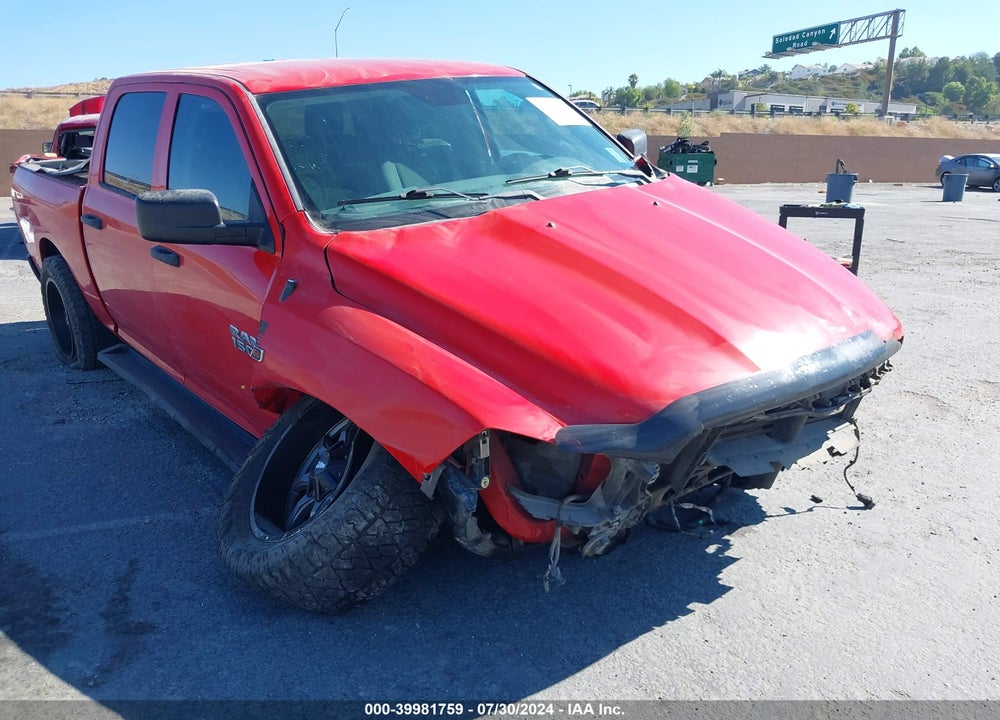 2016 RAM 1500 VIN: 1C6RR6KM5GS403722
